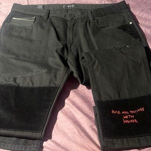 Men’s black cult jeans